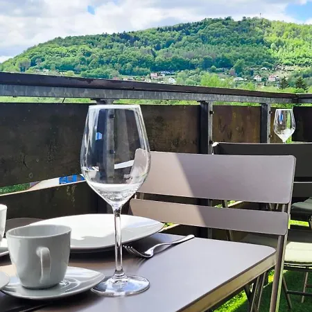 Komm - Panoramablick - Balkon - Kueche - Parkplatz Suhl