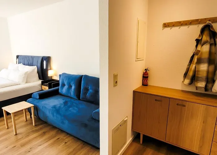 Komm - Panoramablick - Balkon - Kueche - Parkplatz * Suhl