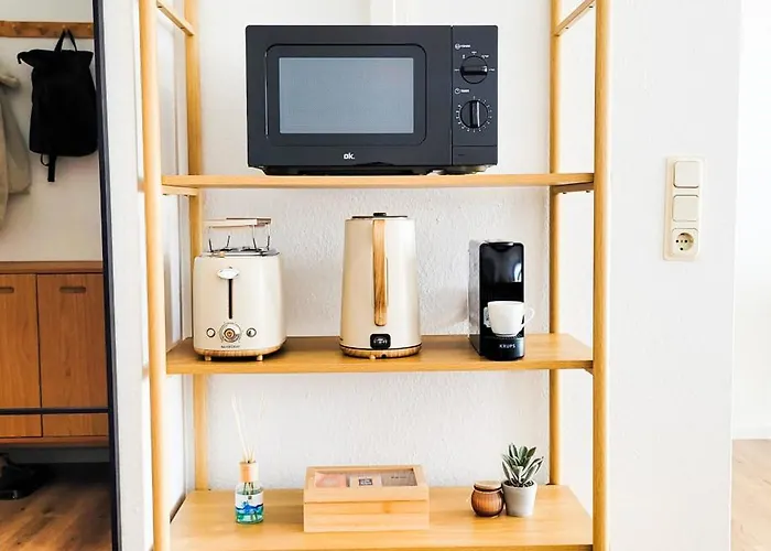 Daire Komm - Panoramablick - Balkon - Kueche - Parkplatz Suhl