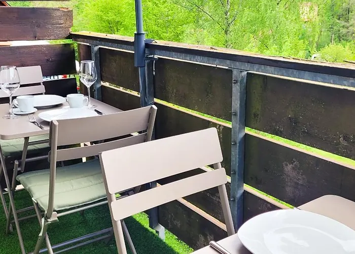 Komm - Panoramablick - Balkon - Kueche - Parkplatz Daire