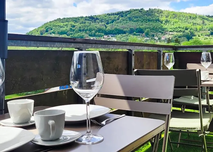 Komm - Panoramablick - Balkon - Kueche - Parkplatz Suhl