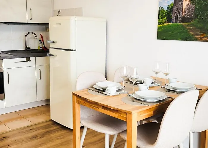 Komm - Panoramablick - Balkon - Kueche - Parkplatz Suhl