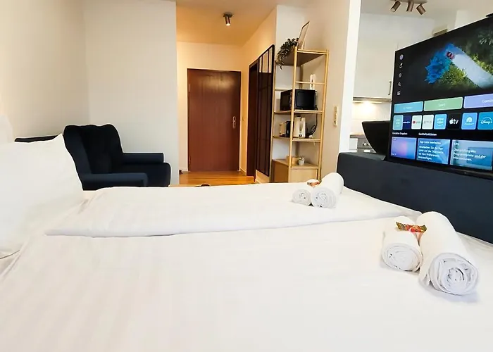 Daire Komm - Panoramablick - Balkon - Kueche - Parkplatz Suhl